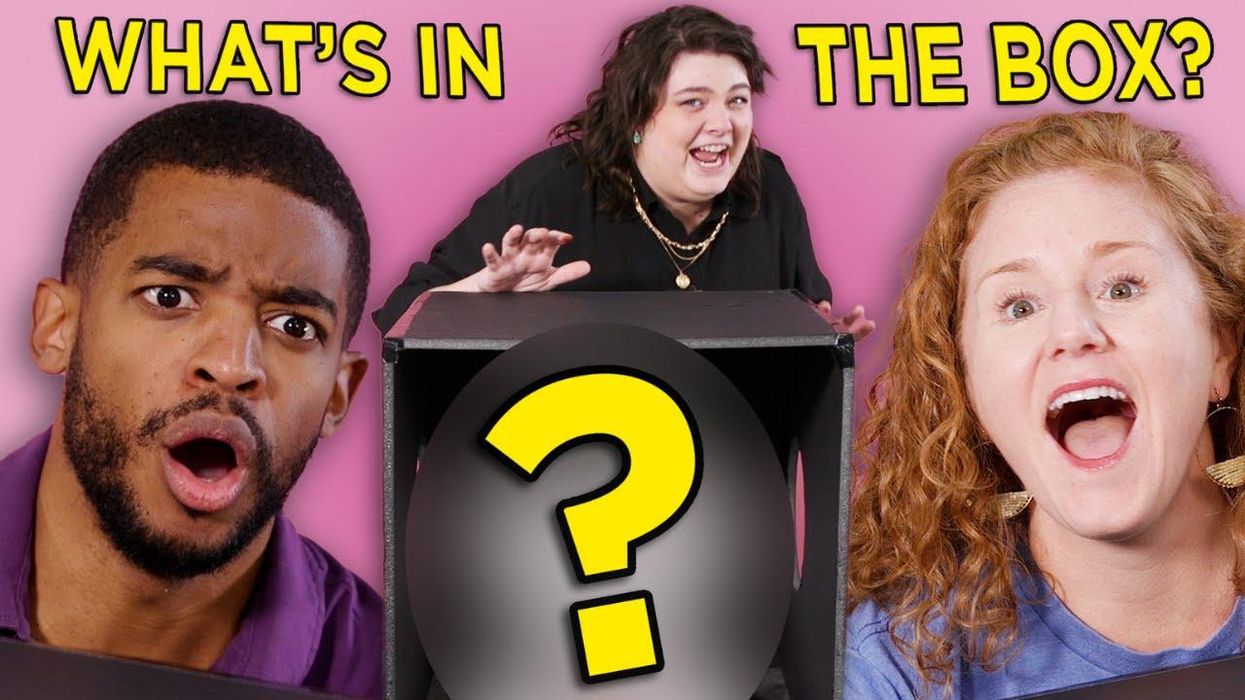 Watch us figure out what's in this Southern mystery box