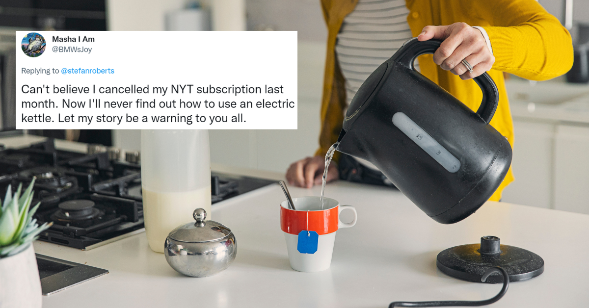'New York Times' Is Getting Dragged Hard After Seemingly Just Discovering Electric Tea Kettles Exist