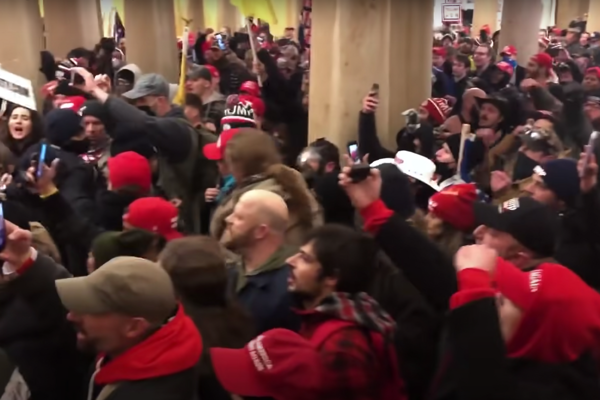 Trumpists invading the capitol