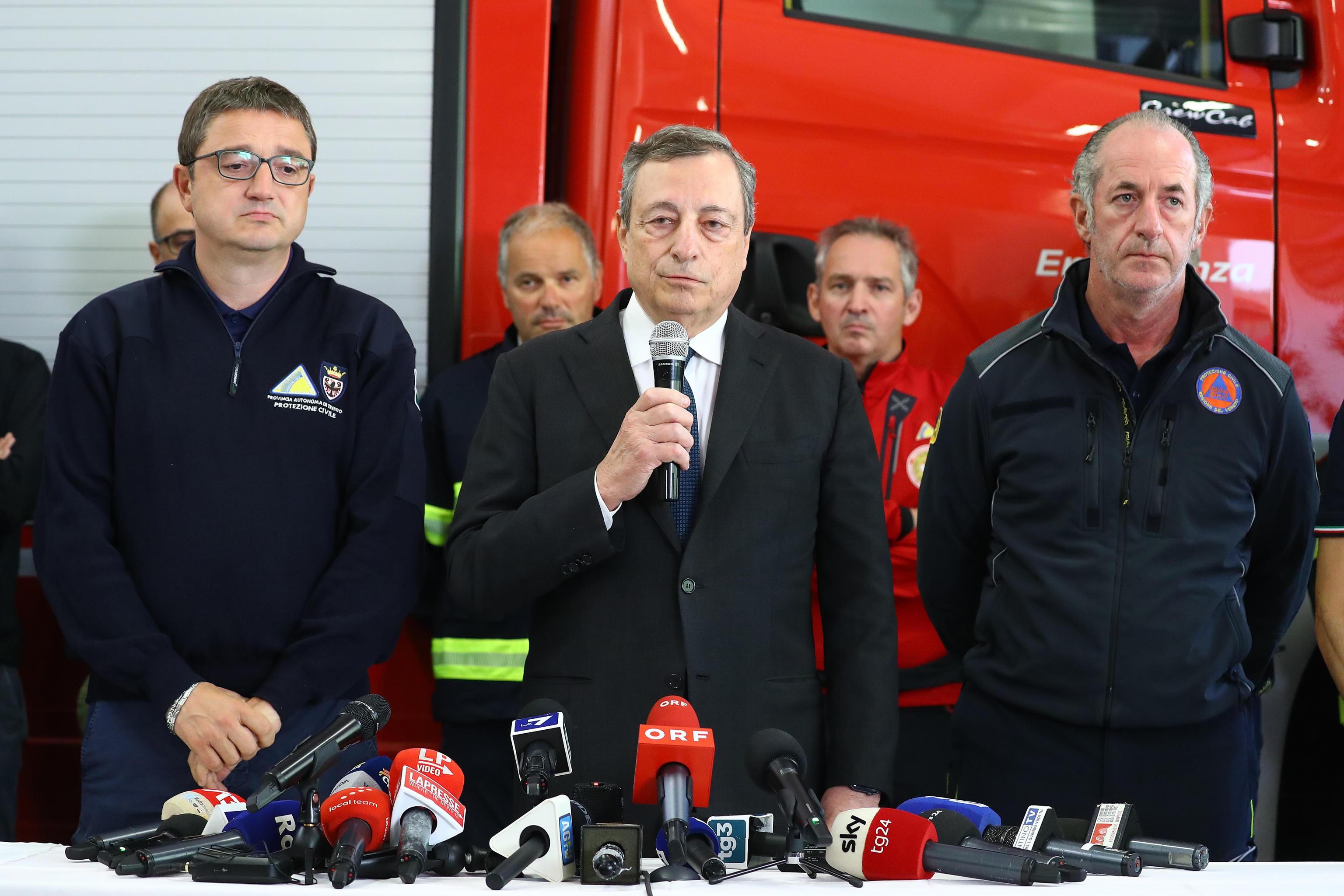 Anche Draghi rimesta nella banalità: «Dipende dalla situazione climatica»