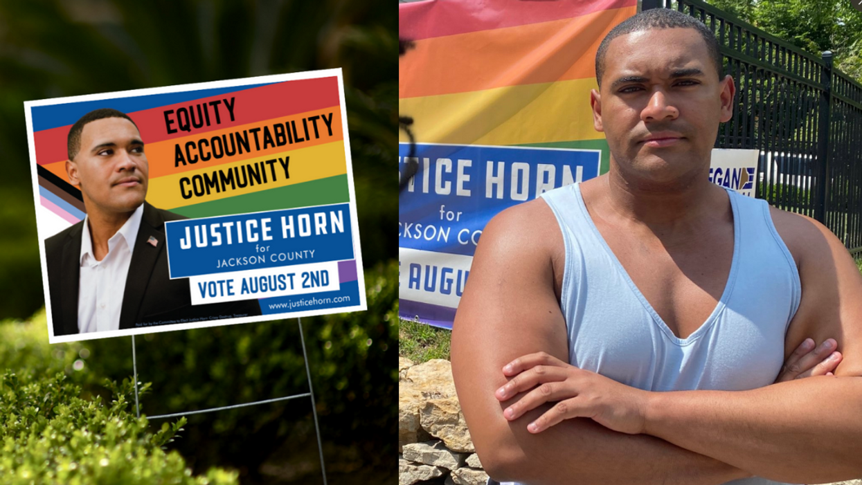 Gay Kansas City Politican Speaks Out After Campaign Poster Is Defaced With Homophobic Slur