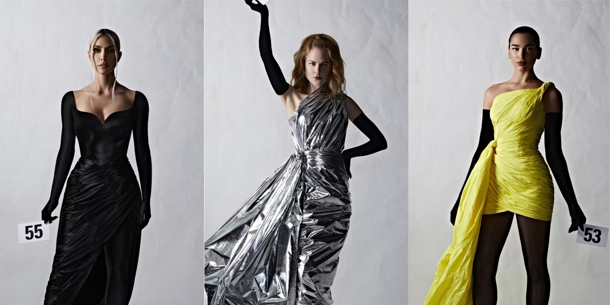 Kim K, Nicole Kidman and Dua Lipa Make Their Balenciaga Runway Debut