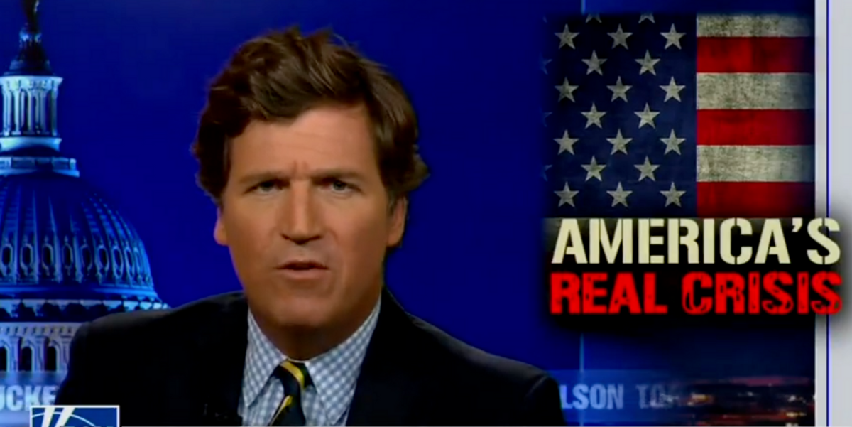 Tucker Carlson Blames Mass Shootings On 'Mostly Women' And Their 'Lecturing' In Unhinged Segment