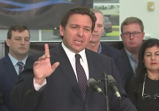 Neo-Nazis Promote DeSantis Outside Far-Right Youth Conference