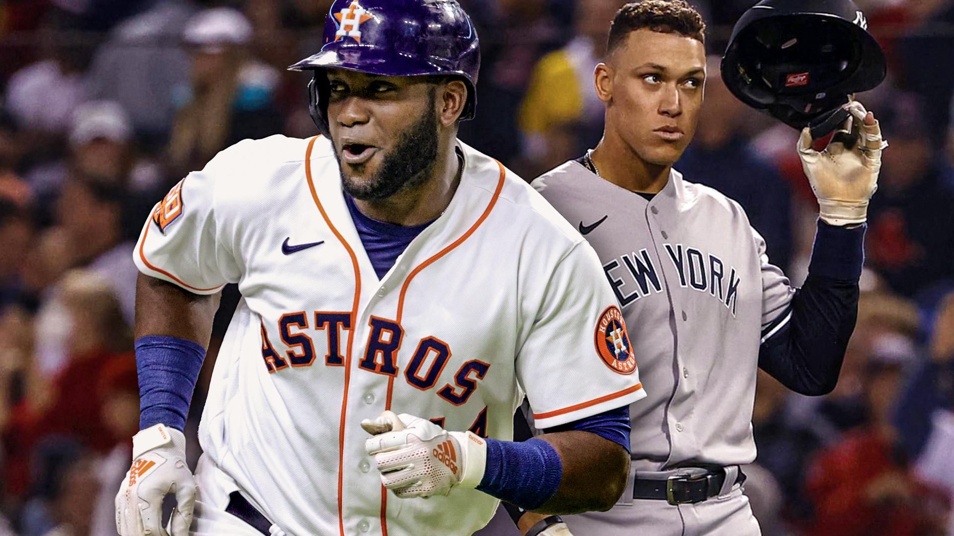 Astros Yordan Alvarez, Yankees Aaron Judge