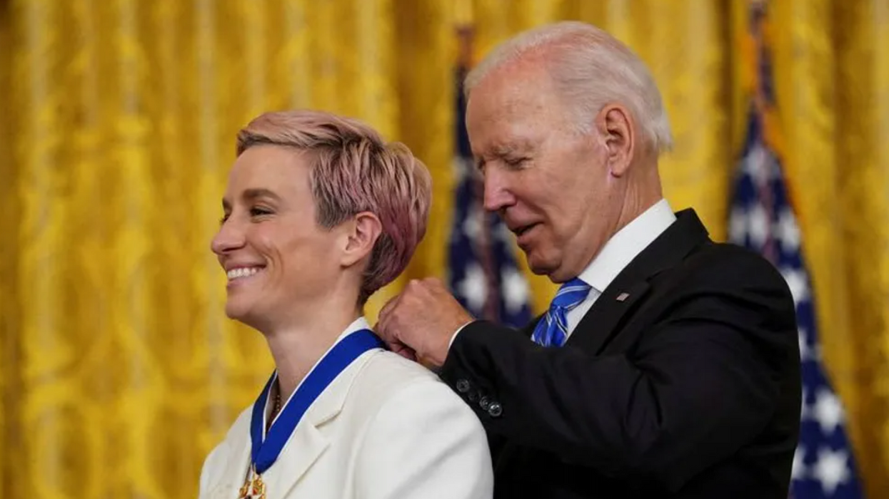 Biden Awards Medal Of Freedom To Biles, Rapinoe, Campbell And McCain