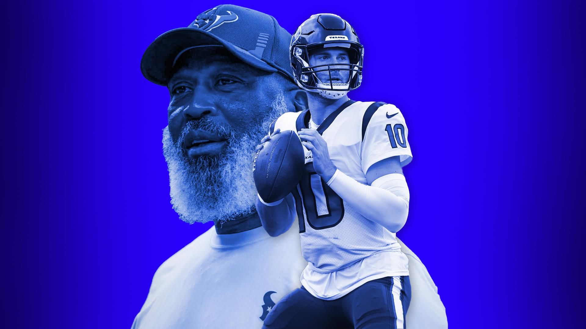 Texans Lovie Smith, Davis Mills