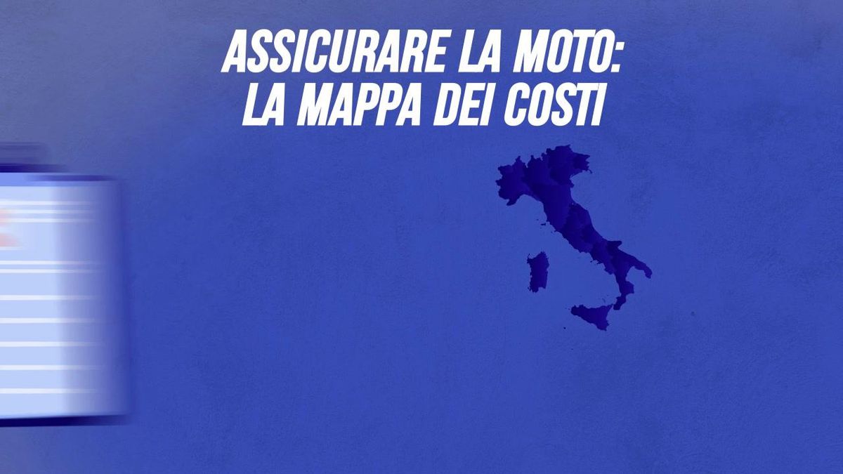 Assicurare la moto: la mappa dei costi