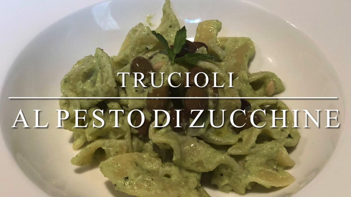Cuciniamo insieme: trucioli al pesto di zucchine