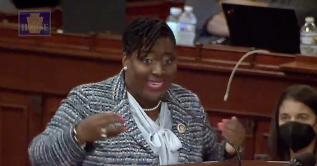 Dem PA Lawmaker Unloads On GOP Colleagues Who Don't 'Have A Uterus' In Blistering Viral Smackdown