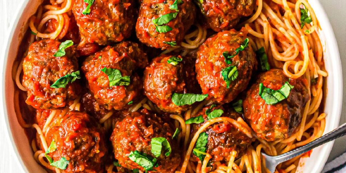 Baked Beef Italian Meatballs My Recipe Magic