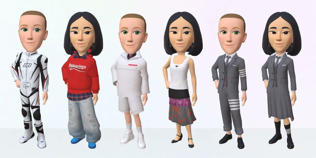 Your Meta Avatar Will Dress Better Than You