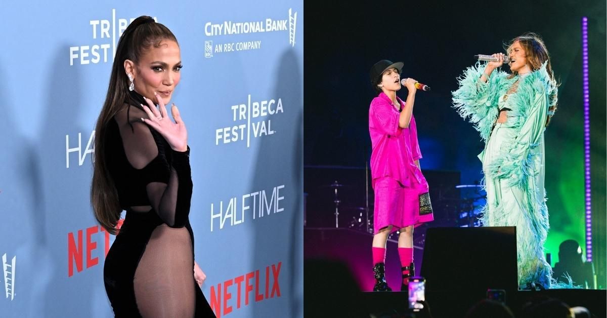 Jennifer Lopez Introduces Her Child Using Gender-Neutral Pronouns Before Singing Sweet Duet