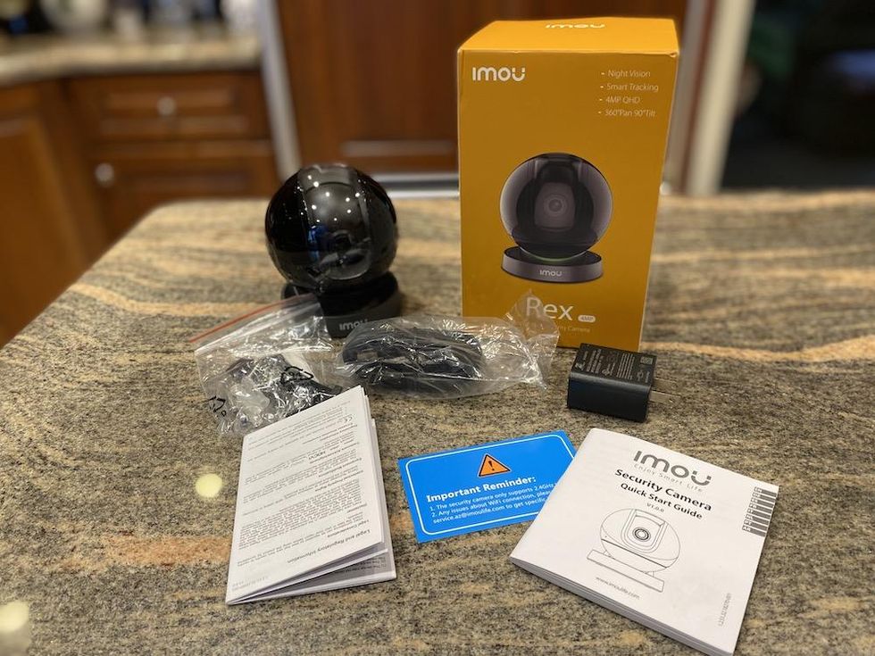 Imou Rex 4MP Pan & Tilt Smart Security Camera with AI Review Gearbrain