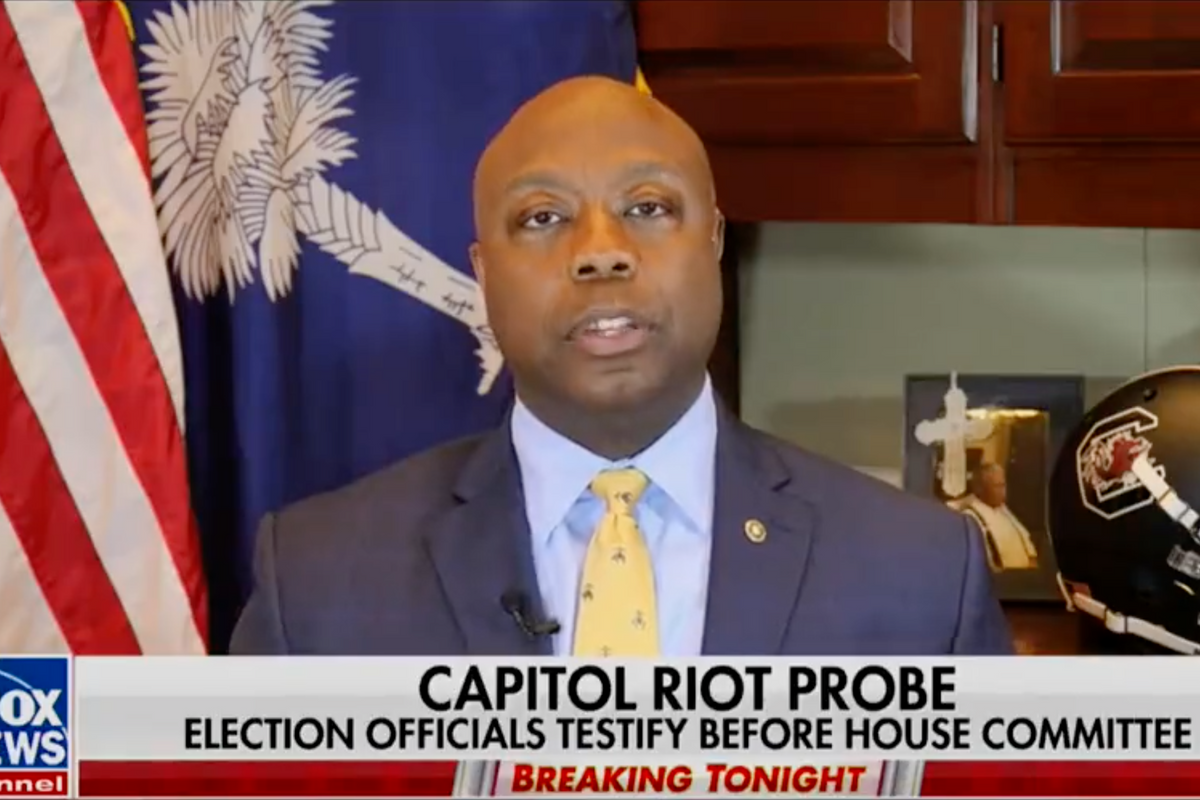 Tim Scott Has No Time For Black Women Testifying Trump Sent Lynch Mob After Them