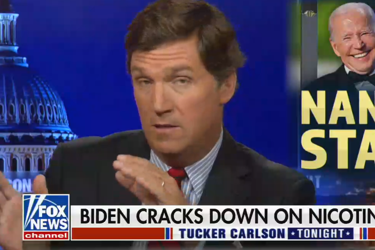 Tucker Finds New Reason To Worry About Balls Shrinking, It Is Nicotine Bans