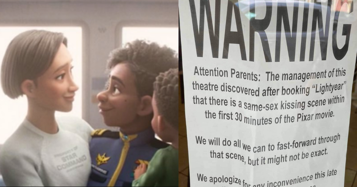 Oklahoma Movie Theater Backtracks On Decision To Fast-Forward Through Same-Sex Kiss In 'Lightyear'