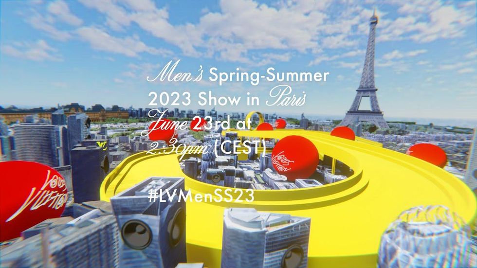 Louis Vuitton on X: Live from Paris. @kendricklamar performed live at the  #LVMenSS23 fashion show at the Louvre. See more at    / X