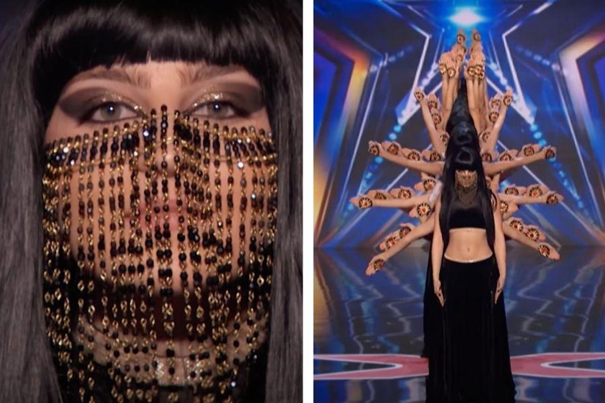 a screenshot of the dancers performing