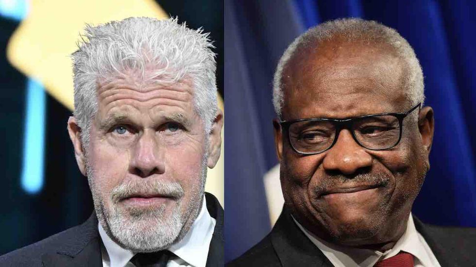 Far-left actor Ron Perlman says pro-2A Supreme Court ruling 'for whites only' — except Justice Clarence Thomas wrote majority opinion