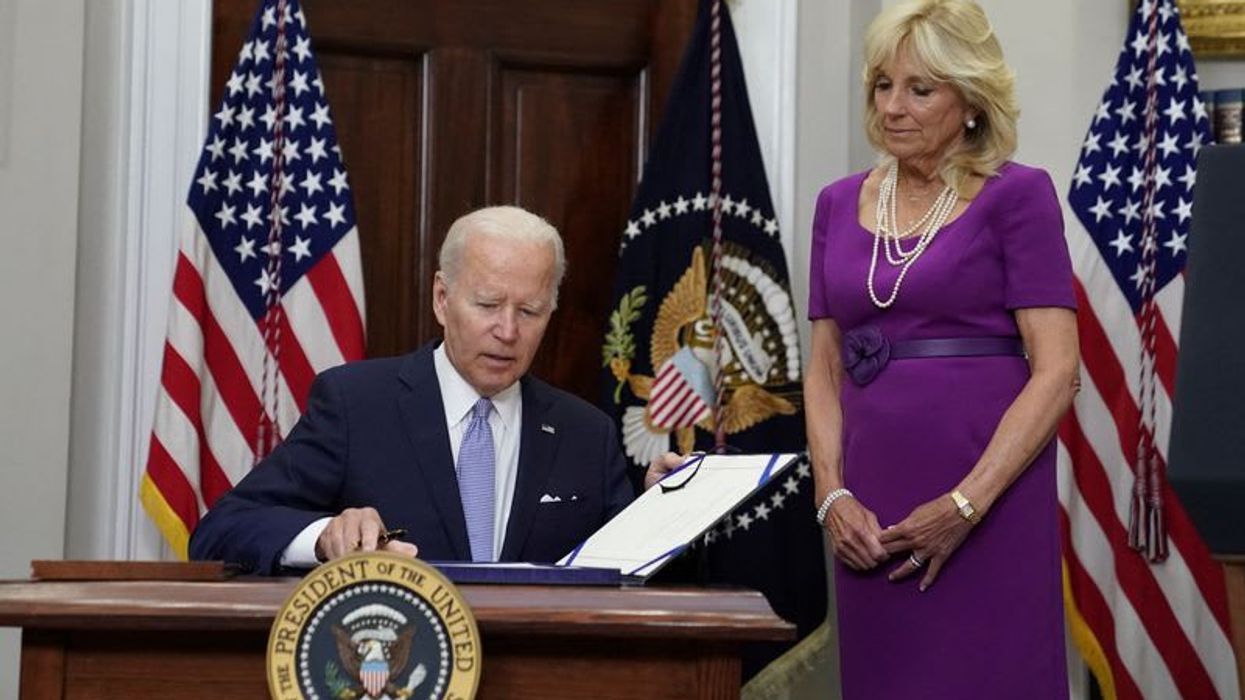 President Biden Signs Spending Bill To Avert Shutdown, Urges Ukraine Aid