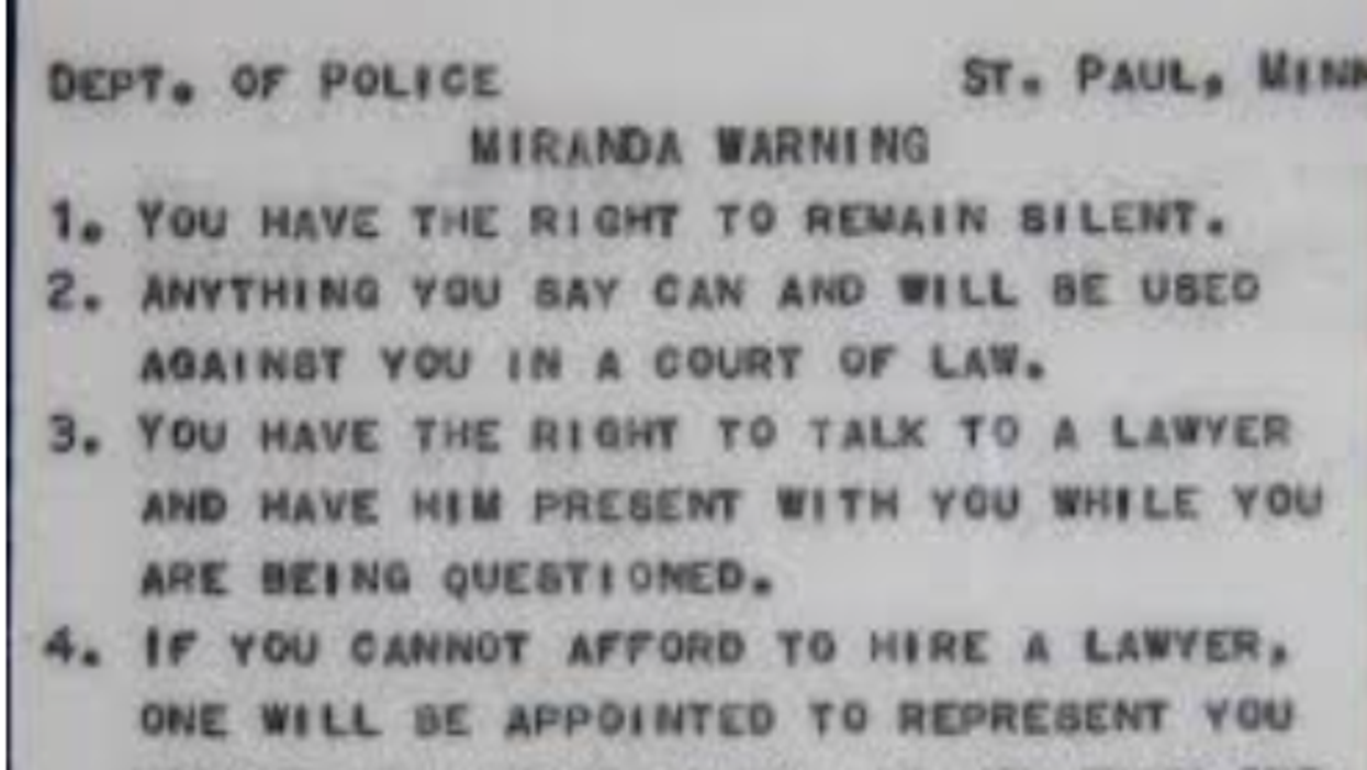 Why That 'Miranda' Warning Matters So Much Less Than You Think