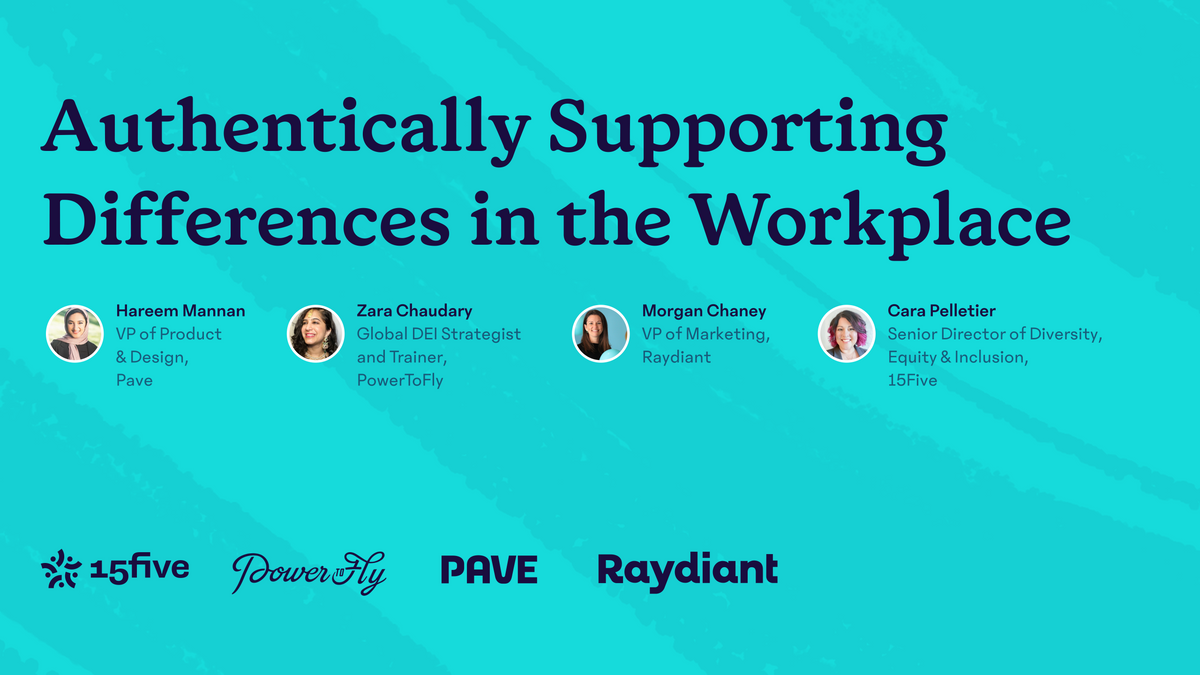 Recording: Authentically Supporting Differences in the Workplace