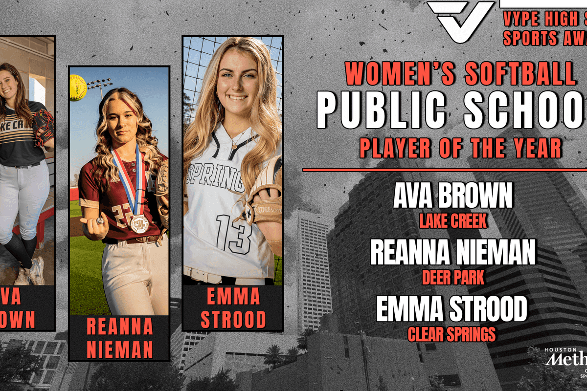 VYPE AWARDS: Public and Private School Softball presented by Houston Methodist Orthopedics & Sports Medicine