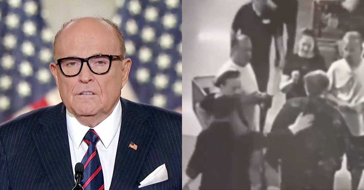 Giuliani Has Man Arrested For 'Assaulting' Him At Grocery Store—But Security Footage Says Otherwise