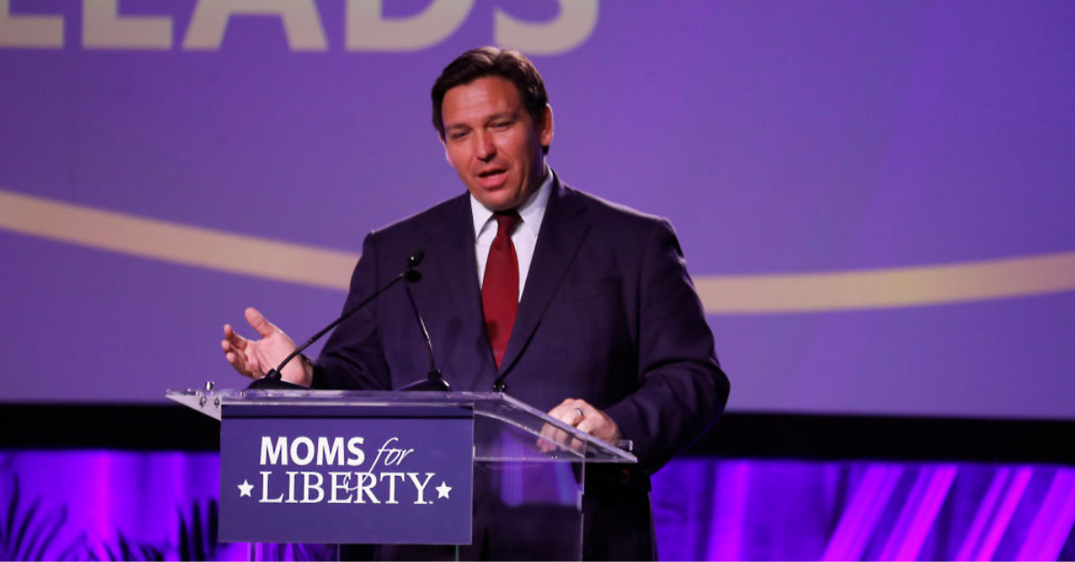 DeSantis Claims 'Woke Math' Teaches Kids That 2+2 Doesn't Equal 4 In Mind-Numbing Rant