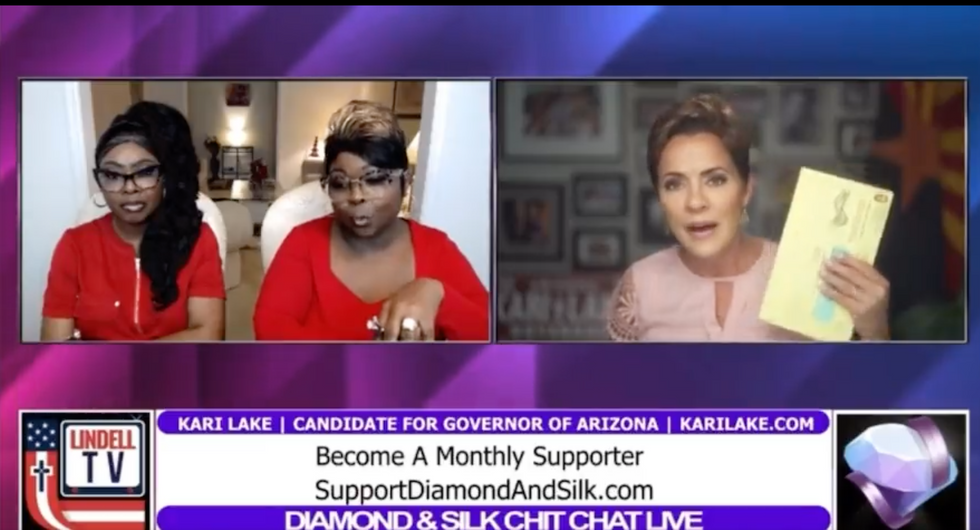 ​Kari Lake’s Gonna Burn In The Arizona Sun Voting In Person Like Her Trump God Intended!