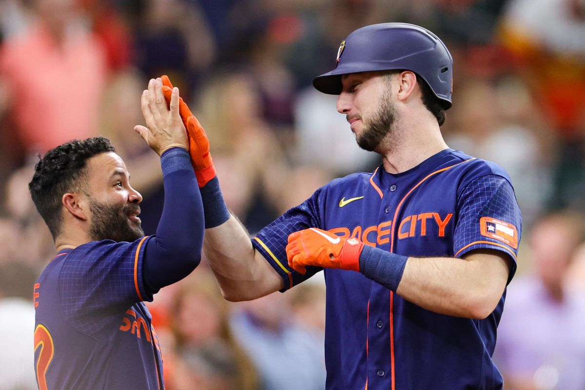 Astros Jose Altuve, Kyle Tucker