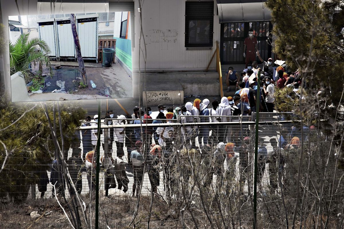 Lampedusa è una fogna a cielo aperto e gli agenti non hanno manco le docce