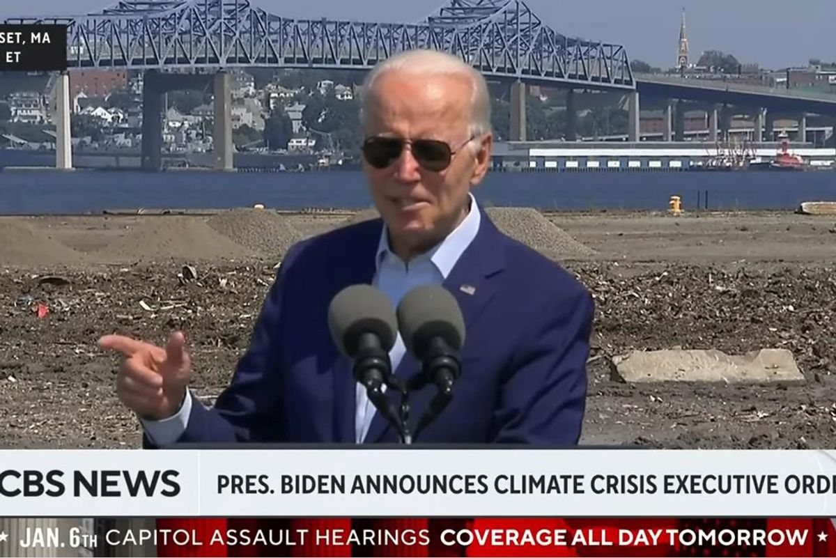 Joe Biden To Meet Climate Crisis Behind Gym, Punch It Right In The Snoot
