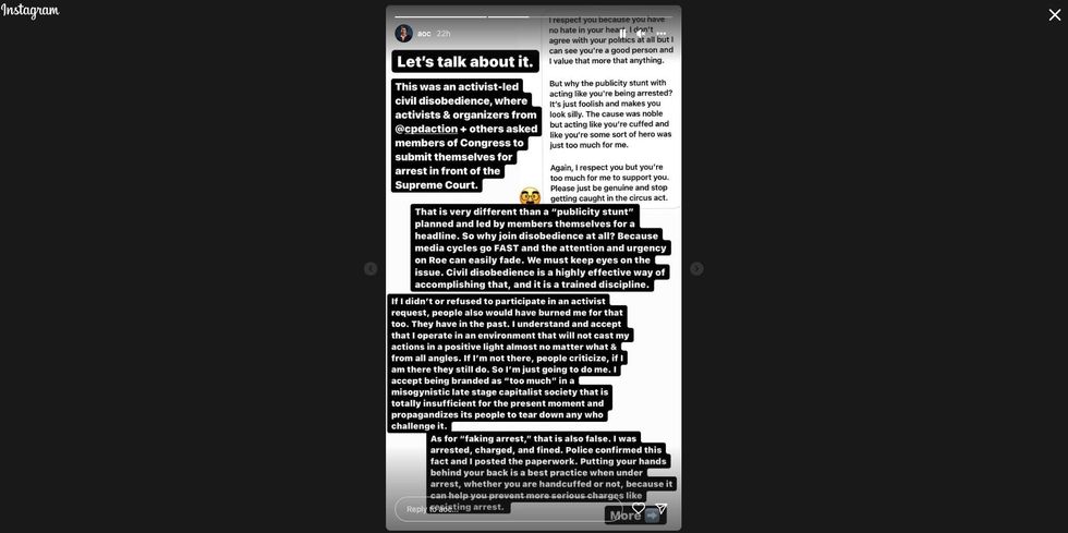 Arrest of House Dems Takes New Turn, AOC Admits Far-Left Group Asked Lawmakers “To Submit Themselves for Arrest” 1 image