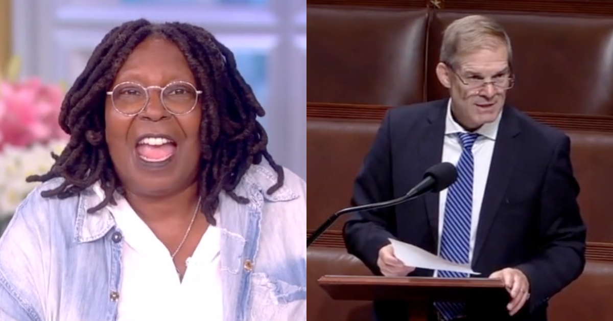 Whoopi Goldberg Unloads On Jim Jordan For Calling Marriage Equality Bill 'Completely Unnecessary'