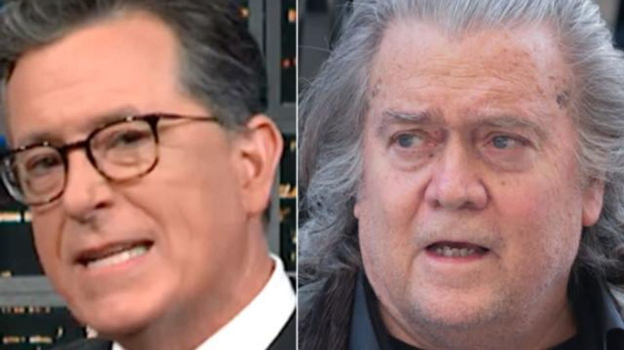 Endorse This! Colbert Tears Into Steve Bannon