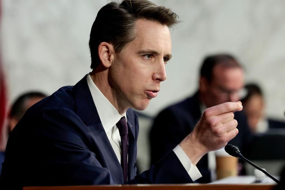 Major media figures claim that Josh Hawley is transphobic because he thinks men cant get pregnant
