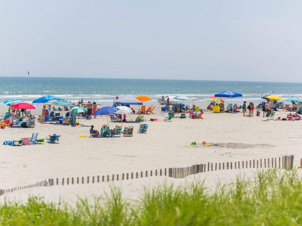Avalon, New Jersey filled with people in the summer down the shore via visitavalonnj.com