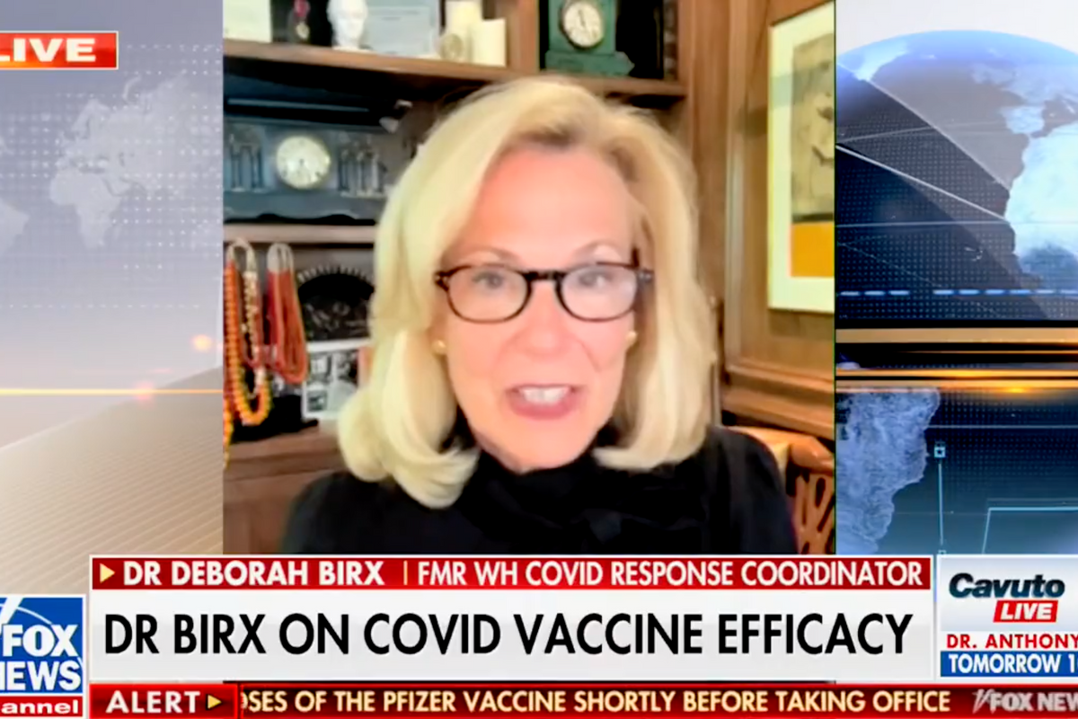 Dr. Birx Helping Fox News Spread Its BS About COVID Vaccines, So That Is A Surprise