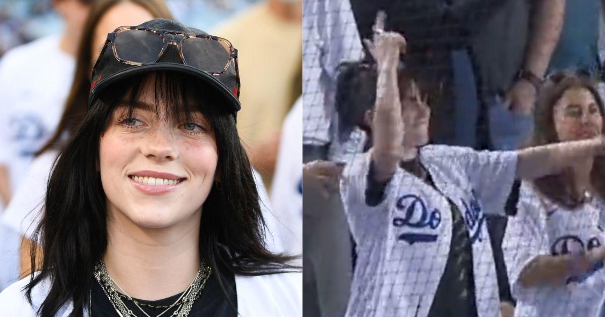 Billie Eilish Dancing To Her Own Song On A Dodgers Game's 'Dance Cam' Is An Instant Mood