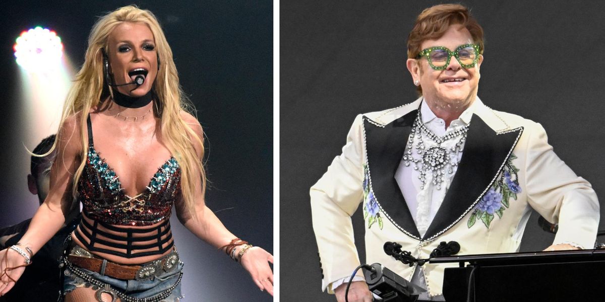 Britney Spears Reportedly Records 'Tiny Dancer' Duet with Elton John