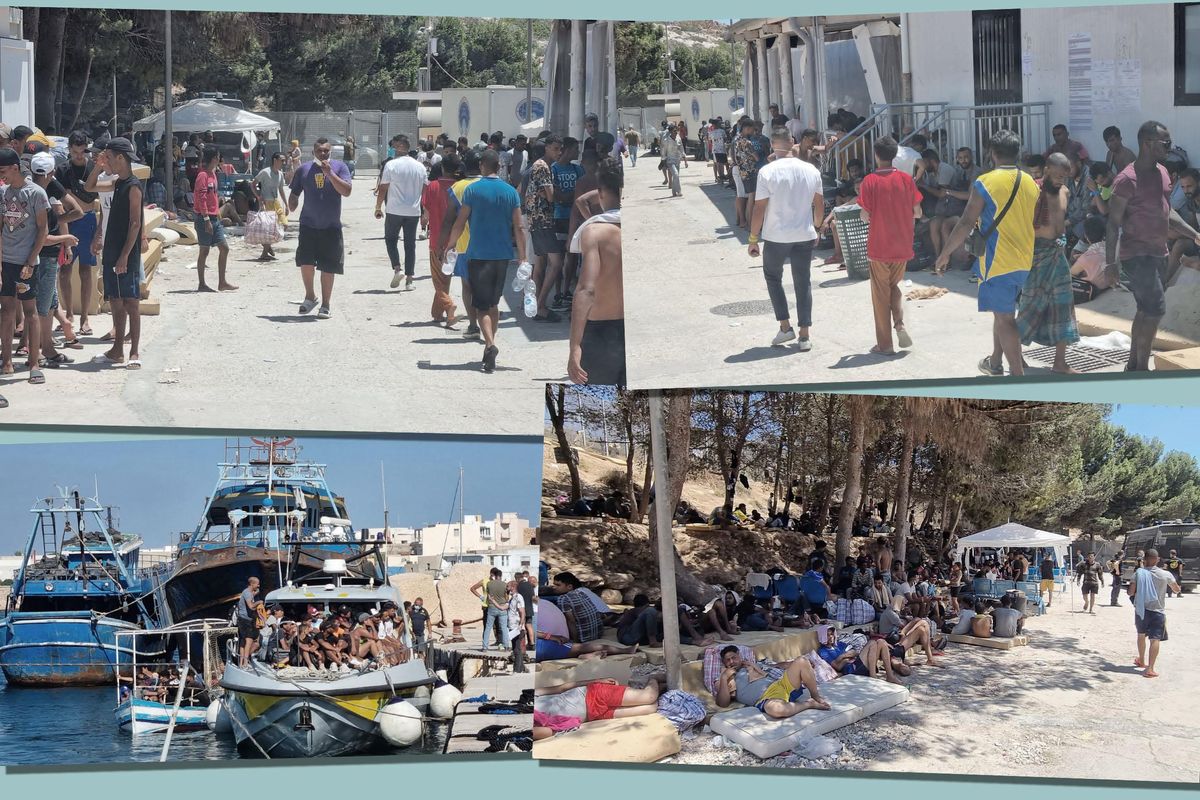 Lampedusa piena e ora senza acqua. A Genova branco violenta ragazzina