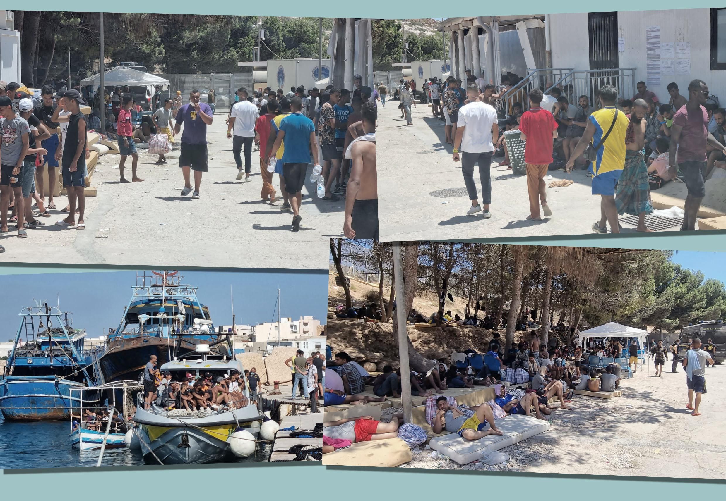 Lampedusa piena e ora senza acqua. A Genova branco violenta ragazzina