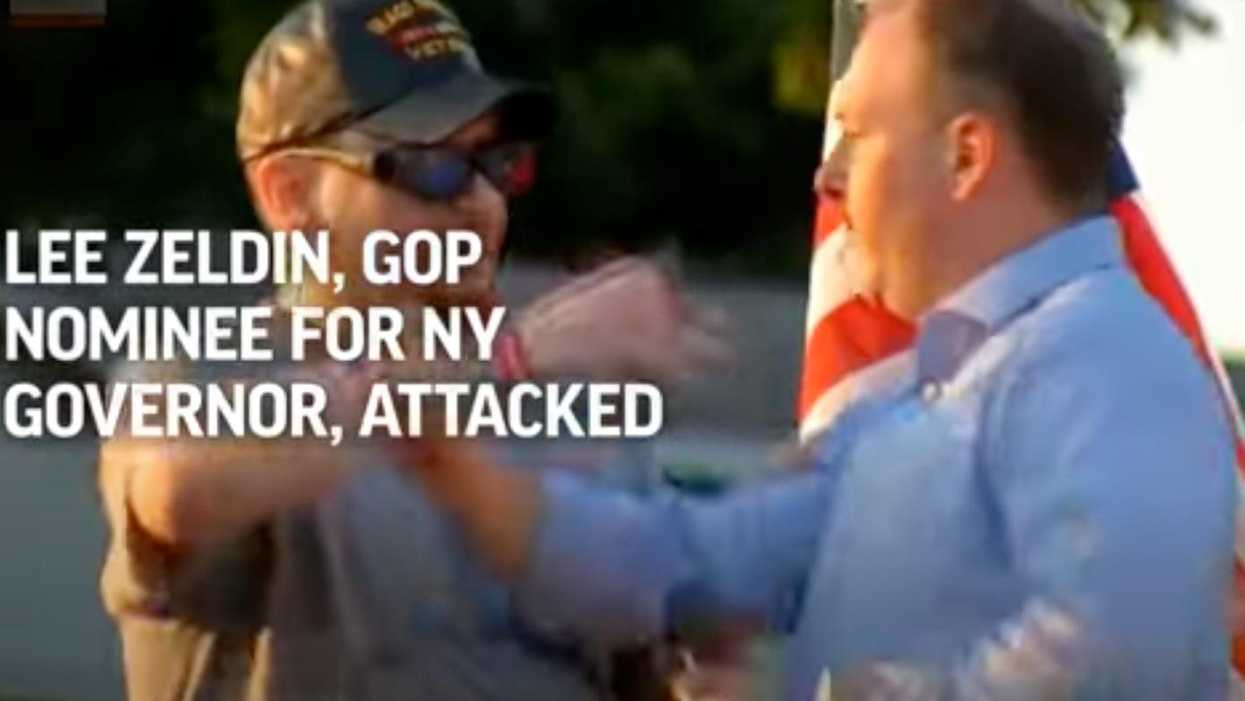 Was Zeldin 'Keychain Assault' Incident A Republican Set-Up?