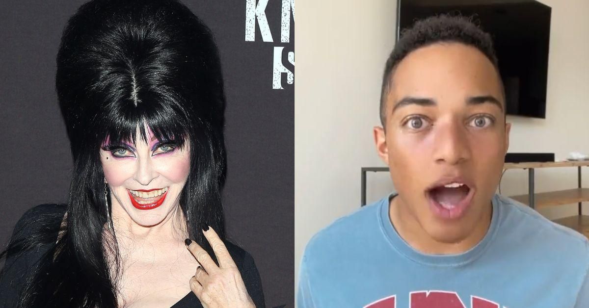 Elvira Just Threw Some Hilarious Shade At Herschel Walker's Son On Twitter—And Fans Are Applauding