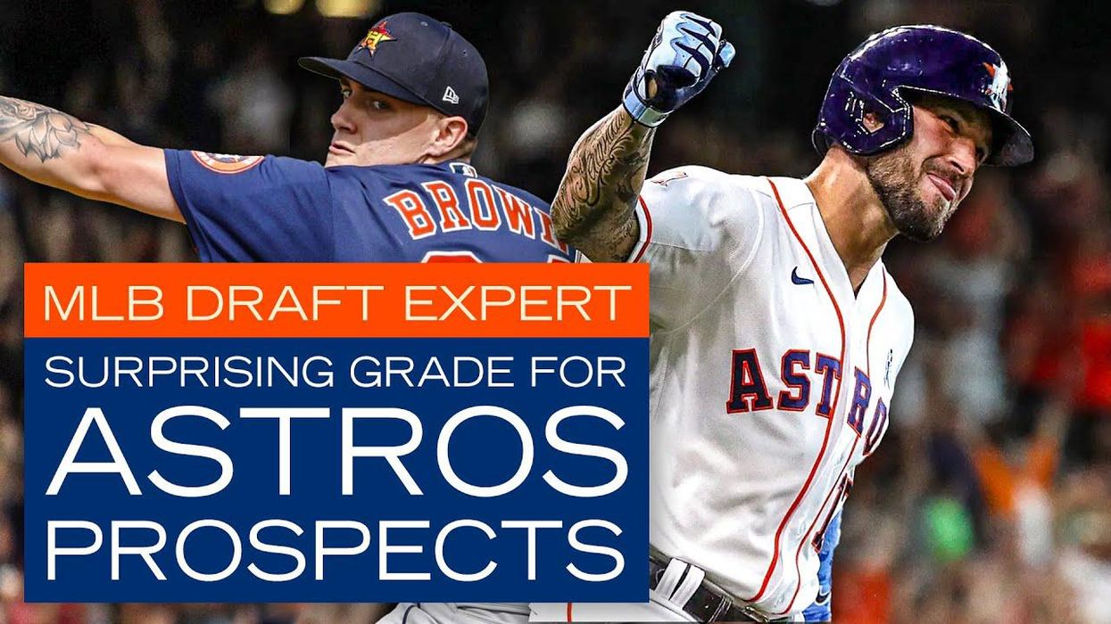 MLB draft expert gives surprising grade to Houston Astros draft, prospects