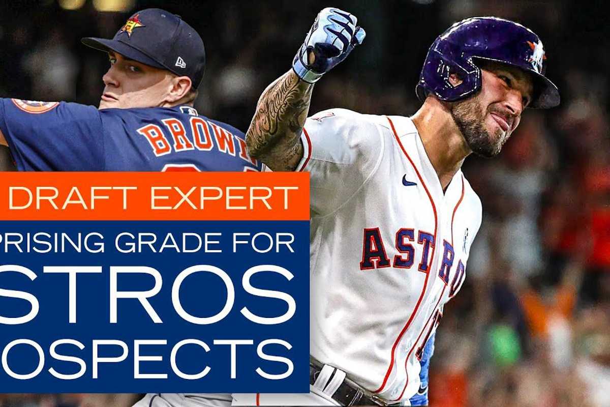 MLB draft expert gives surprising grade to Houston Astros draft, prospects