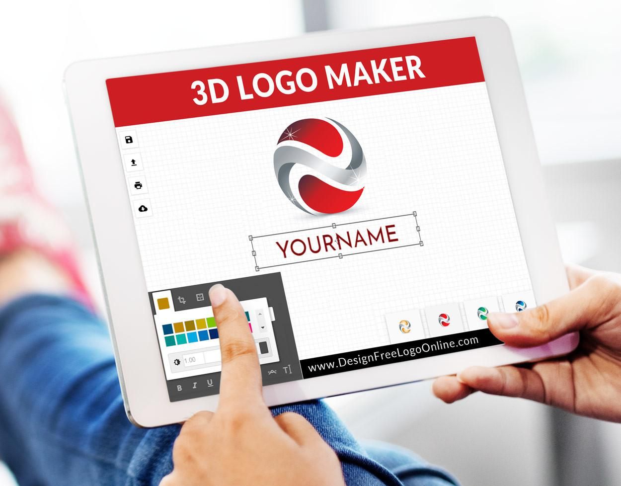 3D logo maker
