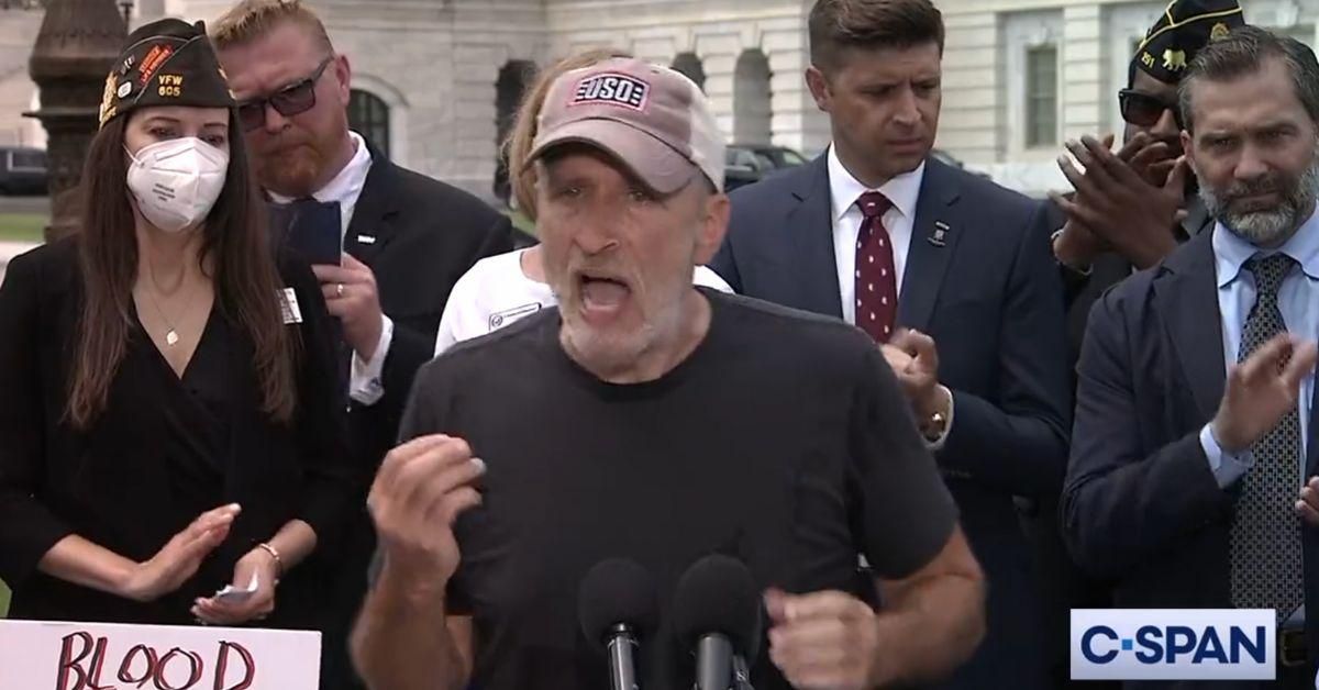 Jon Stewart Unloads On Republicans For Blocking Veterans Bill In Impassioned NSFW Rant
